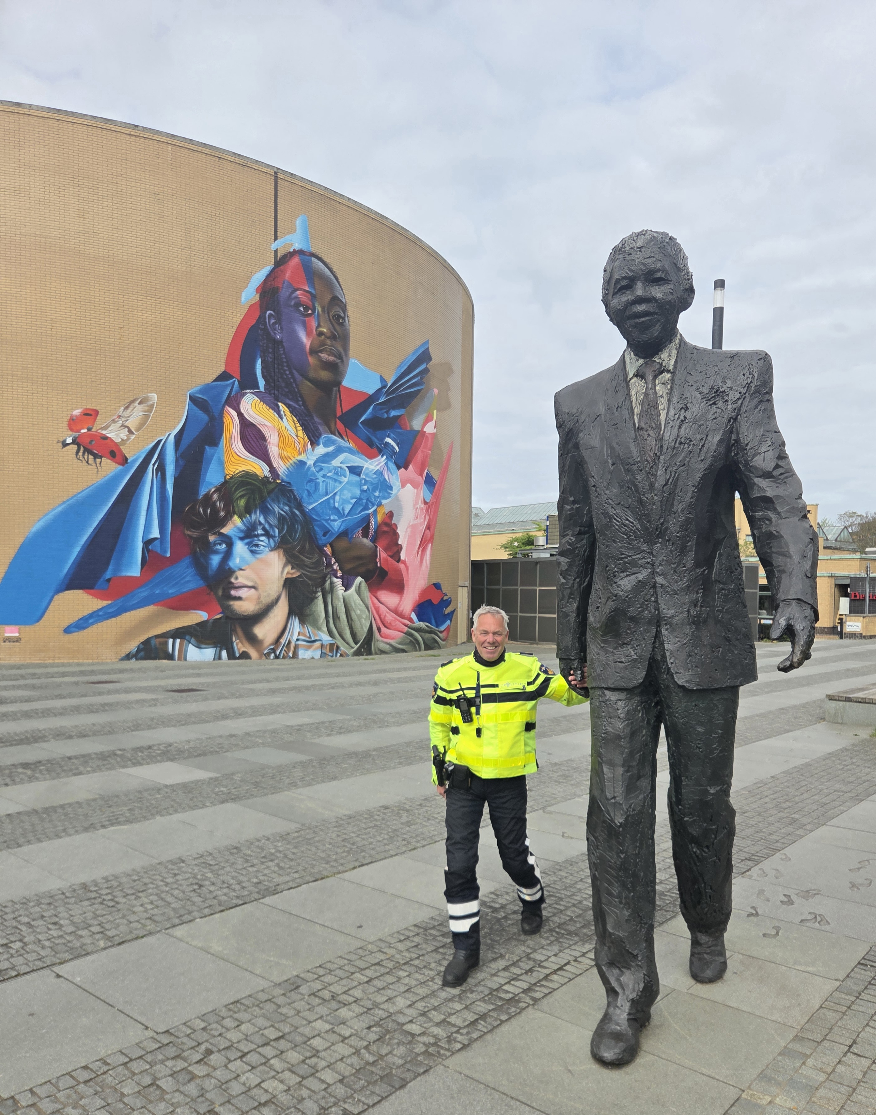 Beeld van Nelson Mandela